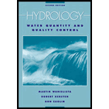 Hydrology  Water Quantity and Quality Control / With 3 Disk