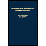 MOS (Metal Oxide Semiconductor) Physics & Technology