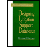 Designing Litigation Support Databases