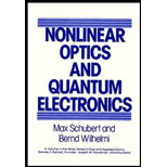 Nonlinear Optics and Quantum Electronics