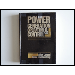 Power Generation Operation and Control