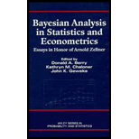 Bayesian Analysis in Stat. and Economics