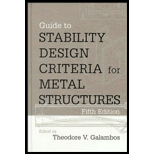 Guide to Stability Design Criteria for Metal Structures