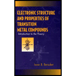 Electronic Structure and Properties of Transition Metal Compounds  Introduction to the Theory