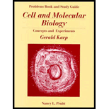 Cell and Molecular Biology (Problem Book and Study Guide) -  Gerald Karp and Nancy L. Pruitt, Paperback