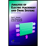 Analysis of Electric Machinery and Drive Systems