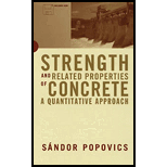 Strength and Related Properties of Concrete