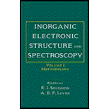 Inorganic Electronic Structure and  Volume 1