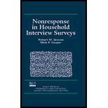 Nonresponse in Statistical Surveys