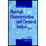 Guide to Materials Characterization / Chemical Analysis