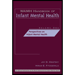 World Association for Infant Mental Volume 1