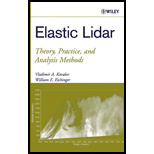 Elastic Lidar Theory, Practice, and Analy.