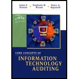 Core Concepts of Information Technology Auditing   With CD