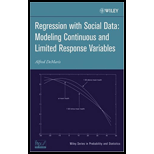 Regression With Social Data  Modeling Continuous and Limited Response Variables