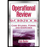 Operational Review Workbook  Case Studies, Forms, and Exercises