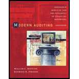 Modern Auditing Assurance Services and the Integrity of Financial Reporting 8TH 06 Edition, by William C Boynton and Raymond N Johnson - ISBN 9780471230113