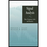 Signal Analysis  Time, Frequency, Scale