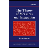 Theory of Measures and Integration