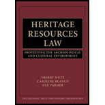 Heritage Resources Law  Protecting the Archeological and Cultural Environment