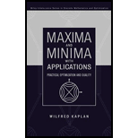 Maxima and Minima With Applications