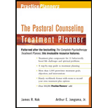 Pastoral Counseling Treatment Planner