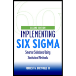 Implementing Six Sigma  Smarter Solutions Using Statistical Methods