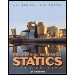 Gennemsigtig Slik musikalsk Engineering Mechanics : Statics - Si Version 5th edition (9780471266075) -  Textbooks.com