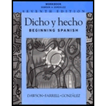 Dicho y hecho  Beginning Spanish (Workbook)