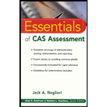 Essentials of CAS Assessment