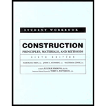 Construction  Principles, Materials, and Methods (Student Workbook)