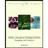 Site Characterization, Sampling and Analysis