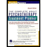 Complete Adult Psychotherapy Treatment Planner / With 3 Disk