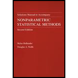 Nonparametric Statistical Methods, Solutions Manual