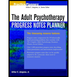 Adult Psychotherapy Progress Notes Planner