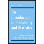 Introduction to Probability and Statistics