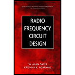 Radio Frequency Circuit Design