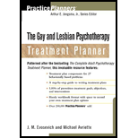 Gay and Lesbian Psychotherapy Treatment Planner   Text Only