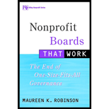 Nonprofit Boards That Work  The End of One Size Fits All Governance