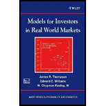 Models for Investors in Real World Market