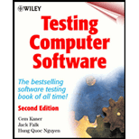 Testing Computer Software