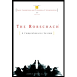 Rorschach, Volume 1, Basic Foundations  Principles of Interpretation