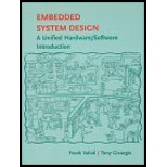 Embedded System Design  A Unified Hardward/Software Introduction