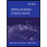 Modeling and Analysis of Dynamic Systems