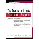 Crisis Counseling and Traumatic Events Treatment Planner