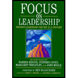 Focus on Leadership  Servant Leadership for the 21st Century