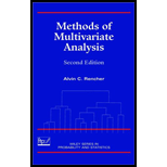 Methods of Multivariate Analysis