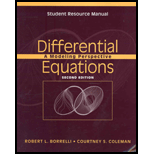 Differential Equations  A Modeling Perspective, Student Resource Manual, 2nd