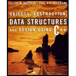 Objects, Data Structures and Abstraction  Using C++