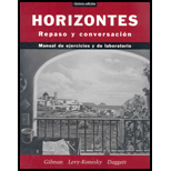 Horizontes  Repaso y conversacion  Workbook