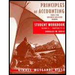 Principles of Accounting , Volume 2 Workbook